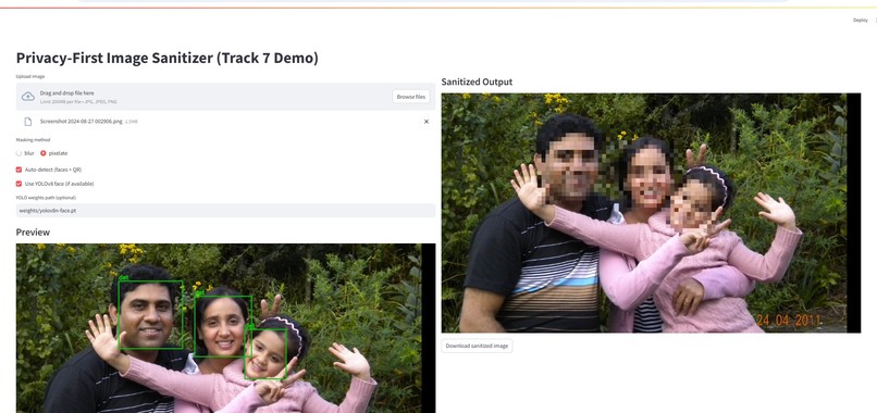 Privacy-First Image Sanitizer  – screenshot 5