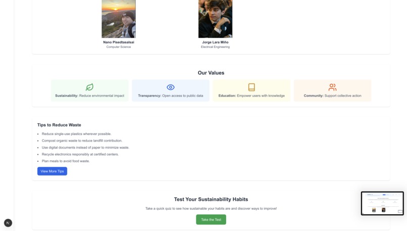 WasteWise - Resource Management Dashboard – screenshot 7