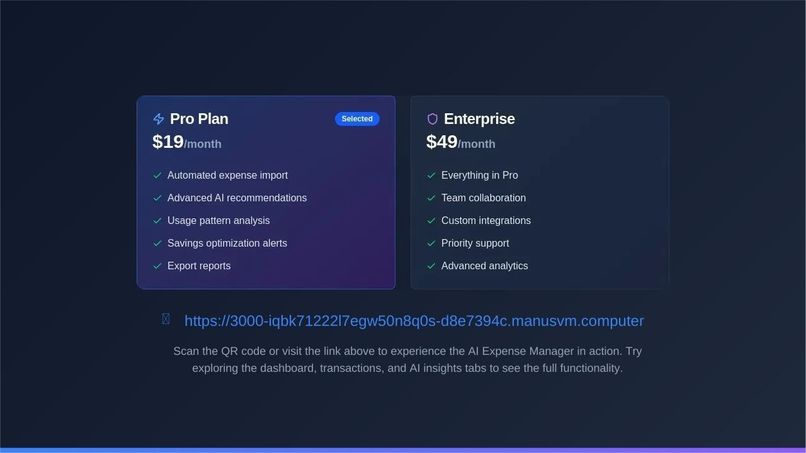 AI Expense Manager – screenshot 8