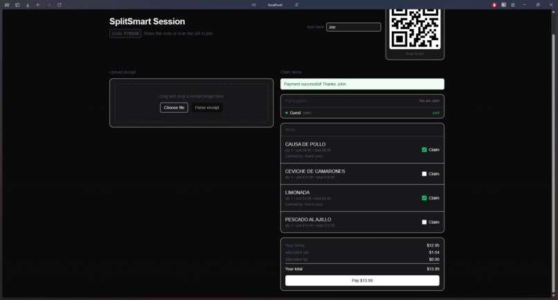 SplitSmart – screenshot 1