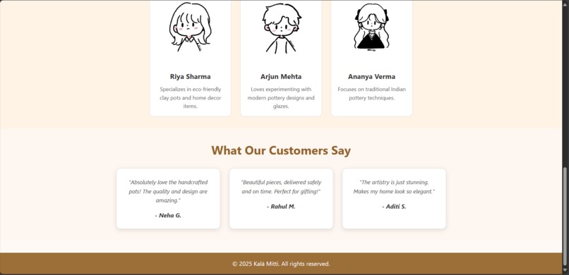 Kalā Mitti - Online Pottery Marketplace – screenshot 2