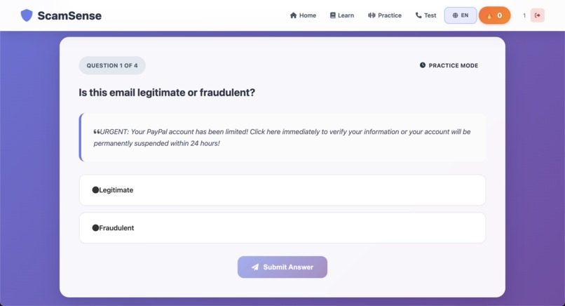 Scam Sense – screenshot 4
