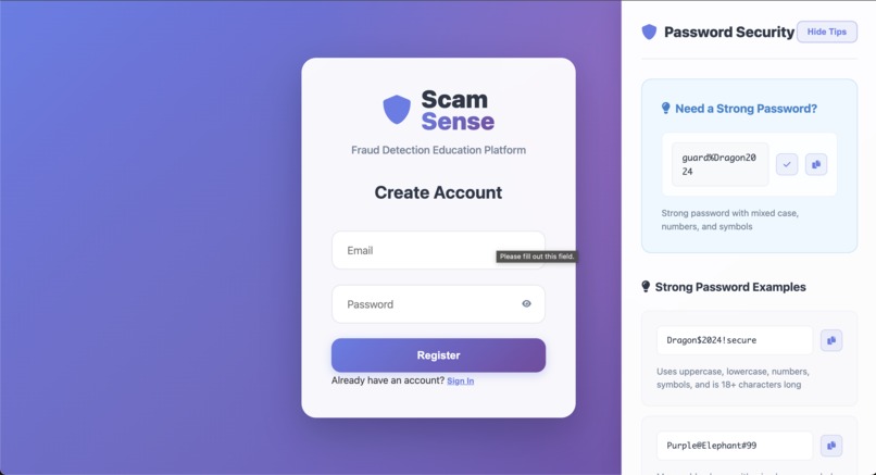 Scam Sense – screenshot 1