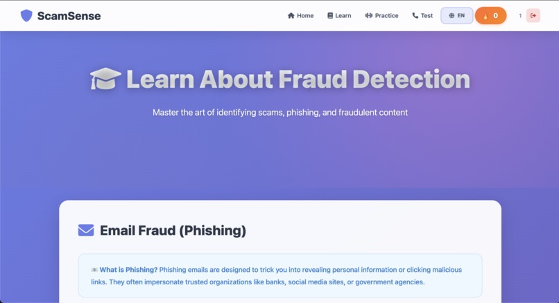 Scam Sense – screenshot 3