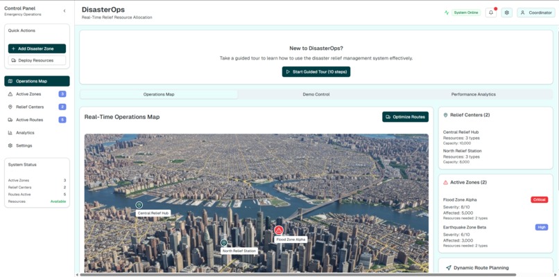 DisasterOps – screenshot 1