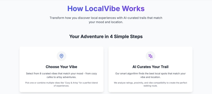 LocalVibe – screenshot 2