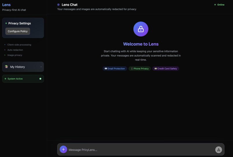 Lens – screenshot 1