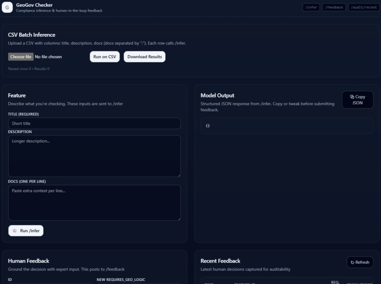 GeoGov – screenshot 1