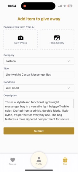 EcoGive – screenshot 4