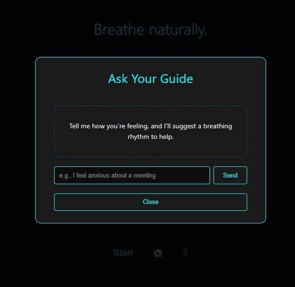 Muhurto: AI Breathing Coach – screenshot 1