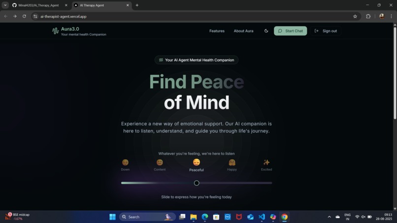 AI Therapy Agent – screenshot 1