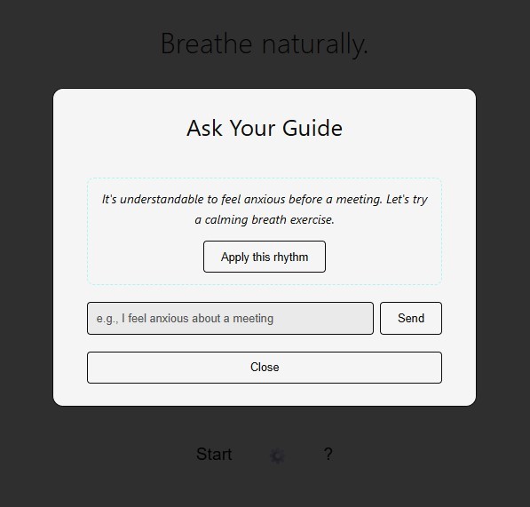 Muhurto: AI Breathing Coach – screenshot 2