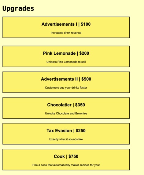 Lemonade Tycoon – screenshot 2