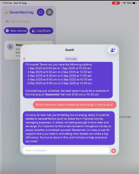 SoulAI – screenshot 3