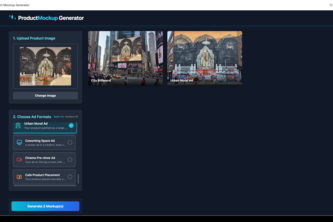 Product MockUp Generator  