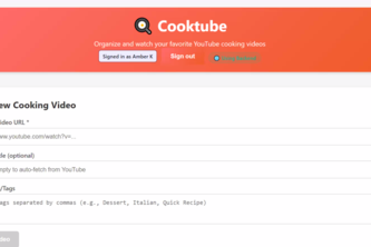Cooktube