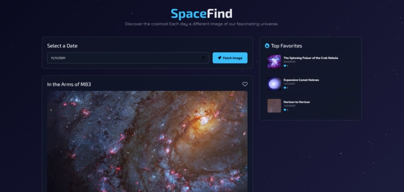 SpaceFind – screenshot 1