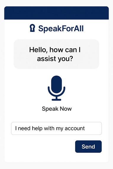 SpeakForAll – screenshot 1