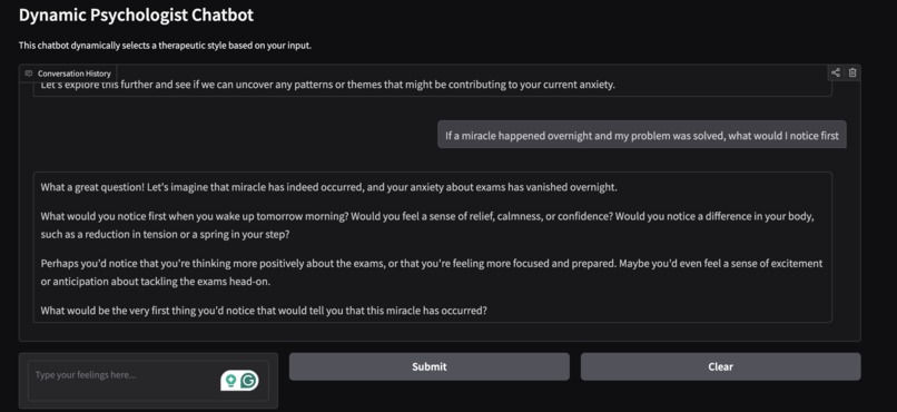 EmpathAI – Dynamic Chatbot for Mental Health Support – screenshot 5