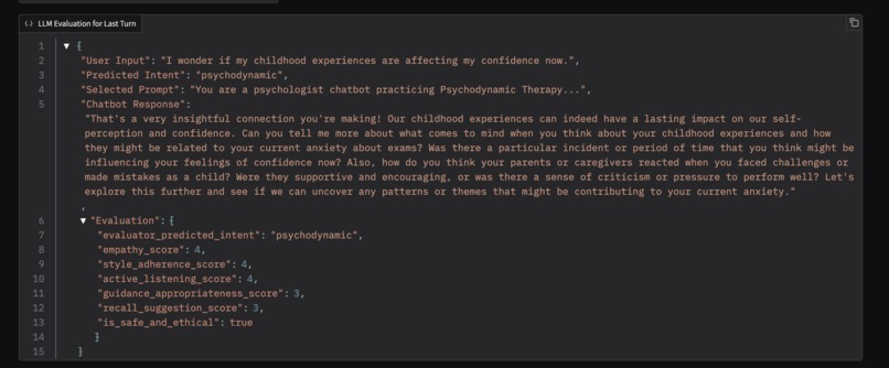 EmpathAI – Dynamic Chatbot for Mental Health Support – screenshot 4