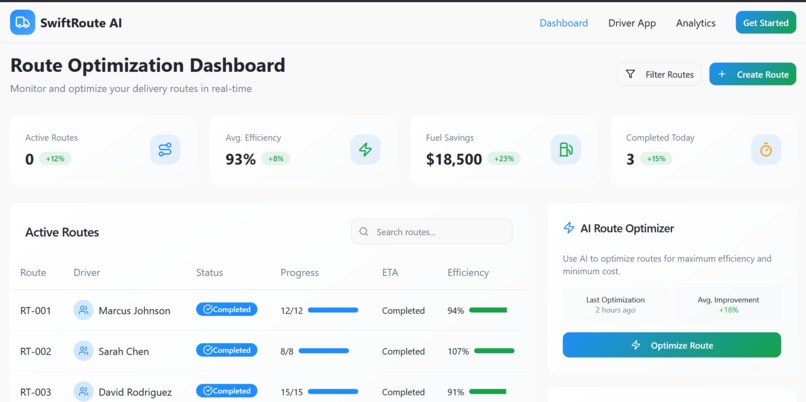 SwiftRoute AI – screenshot 6