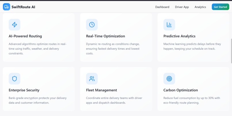 SwiftRoute AI – screenshot 2