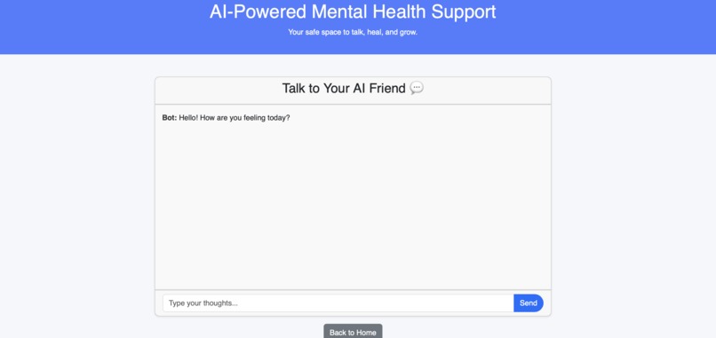 AI-Powered Mental Health Support – screenshot 4