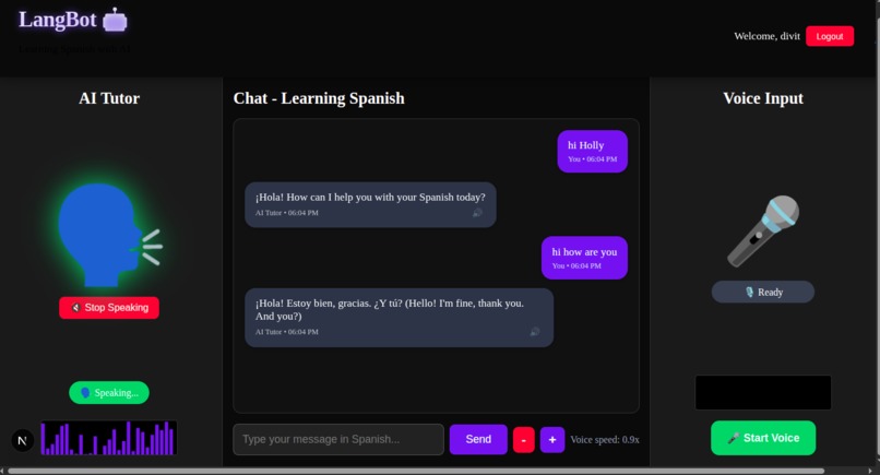 LangBot – screenshot 1