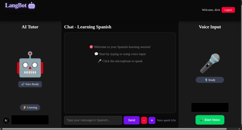 LangBot – screenshot 2