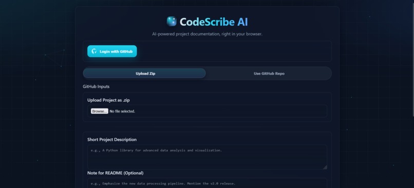CodeScribe – screenshot 2