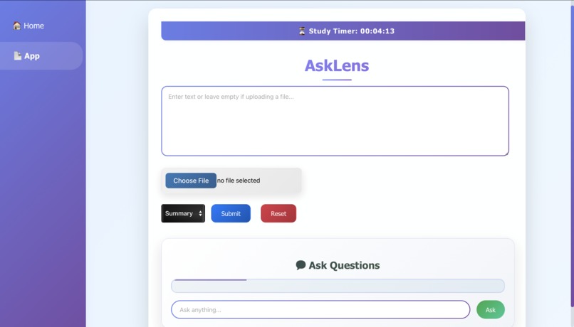 AskLens – screenshot 2