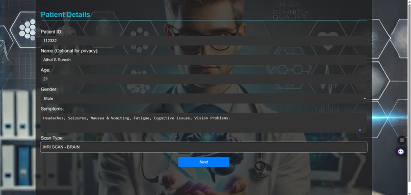 Automated Detection of Tumors in Brain MRI – screenshot 2