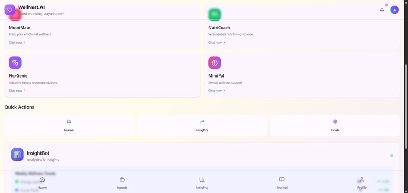 WellNest.AI - Your Personal Wellness Companion – screenshot 4