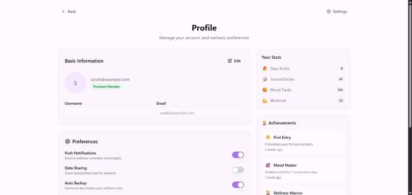 WellNest.AI - Your Personal Wellness Companion – screenshot 11