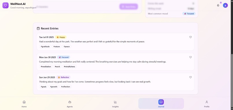 WellNest.AI - Your Personal Wellness Companion – screenshot 9