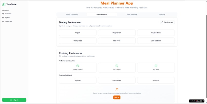 YourTaste – screenshot 2