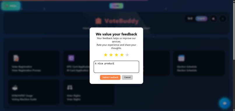 VoteBuddy – screenshot 2