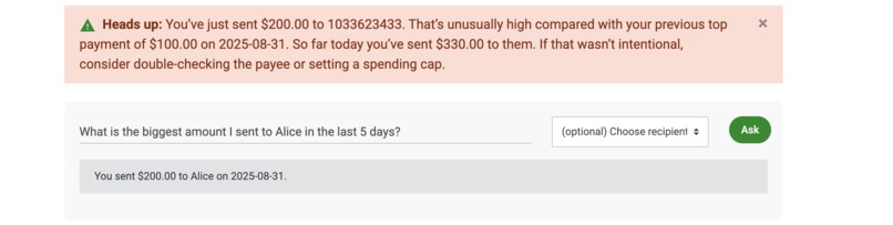 Spend Guardian – screenshot 1