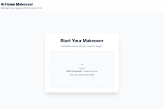 AI Home Makeover App