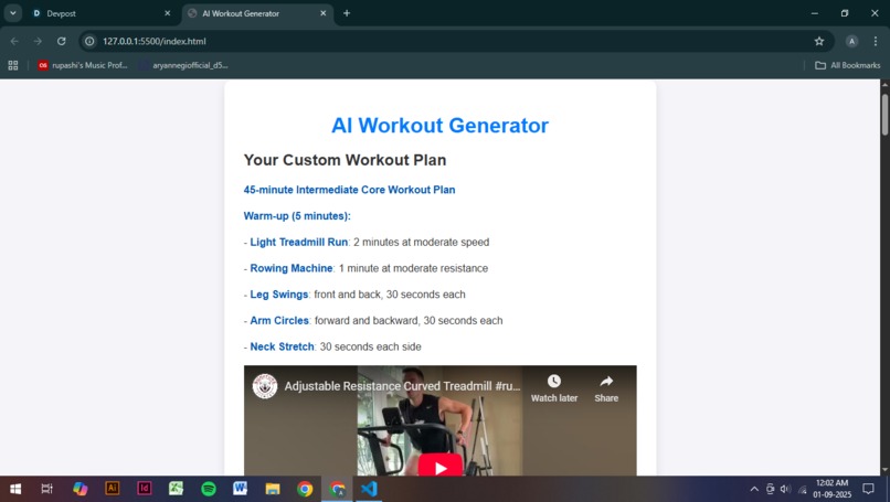 GymGenie – screenshot 5