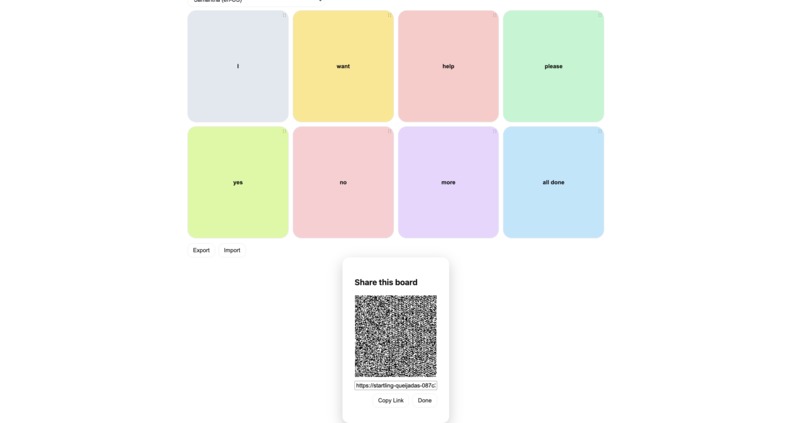 SpeakTiles – screenshot 2