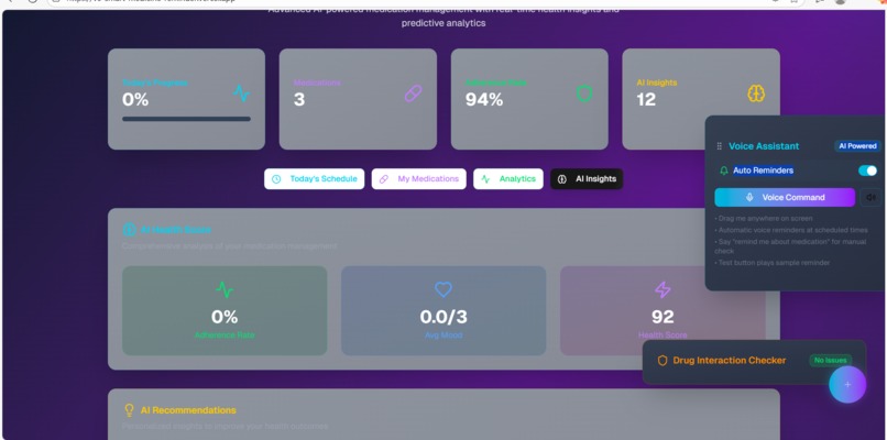 Medicore Ai - Smart Medicine Reminder – screenshot 2