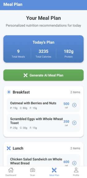 NutriTrack – screenshot 4