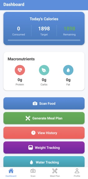NutriTrack – screenshot 2