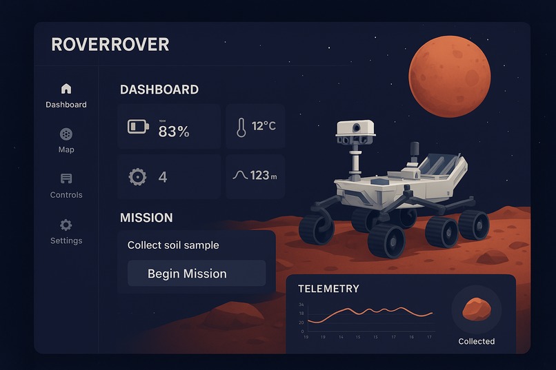 RoverRover – screenshot 1