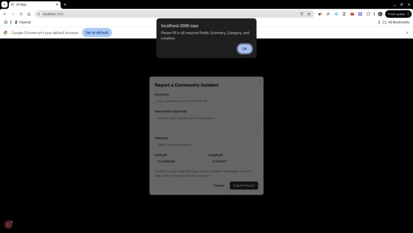 Community Safety – screenshot 3