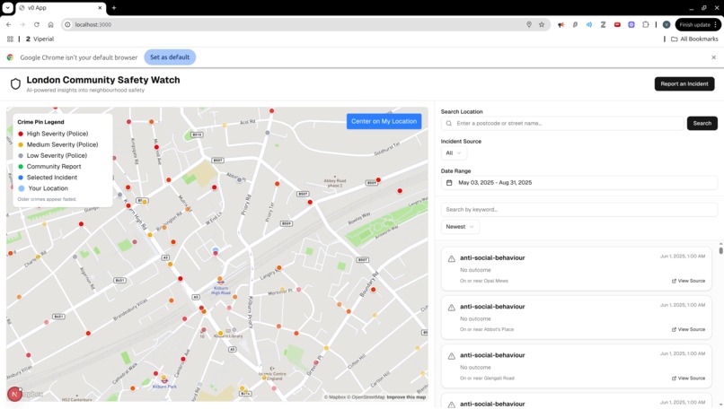 Community Safety – screenshot 5