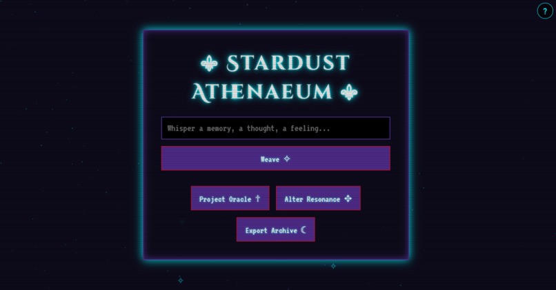 ⚜ Stardust Athenaeum ⚜ – screenshot 1