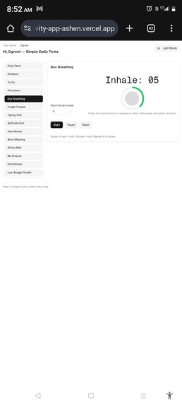 Productively – screenshot 2