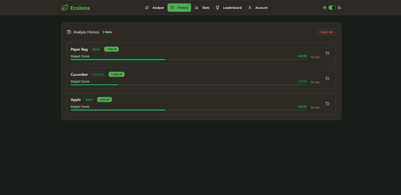 EcoLens – screenshot 4
